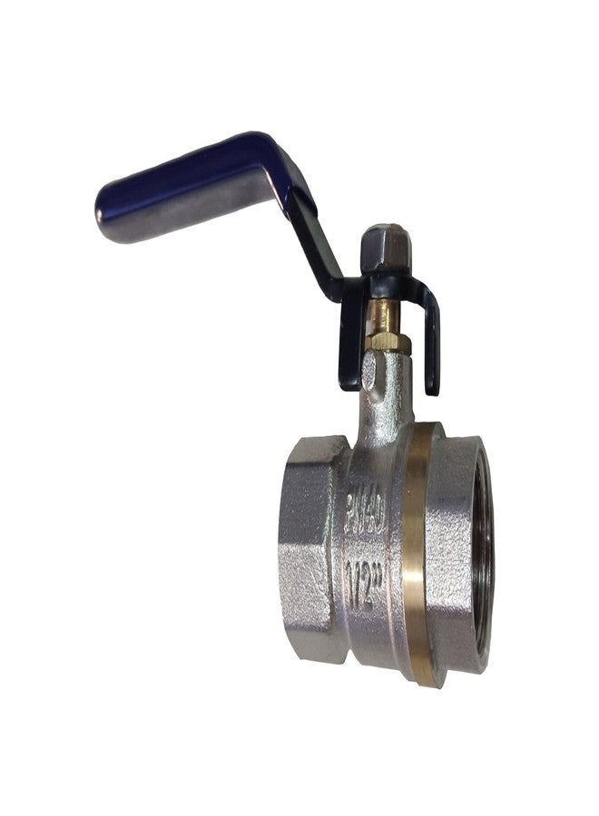 DROPTECH Brass, Heavy Ball Valve for Pipe Fittings | Valve | Stop Cock Valve, (½ inch) PACK OF 2 - Image 2